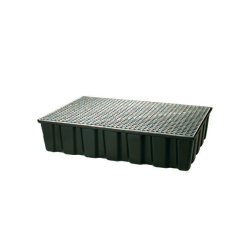 Bac de r&eacute;tention 200L avec plateforme zingu&eacute;e - REK-0014-020 - Linum