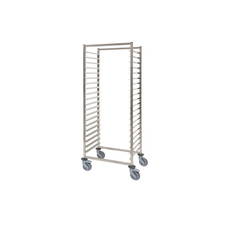 Chariot Inox Bakery avec 20 Niveaux - CRT-1321-000 - Linum
