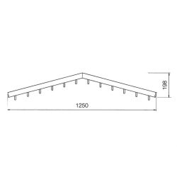 Penderie pour chambres froides en Aluminium avec Finition E6/EV1 - CHB-3061-852 - Linum
