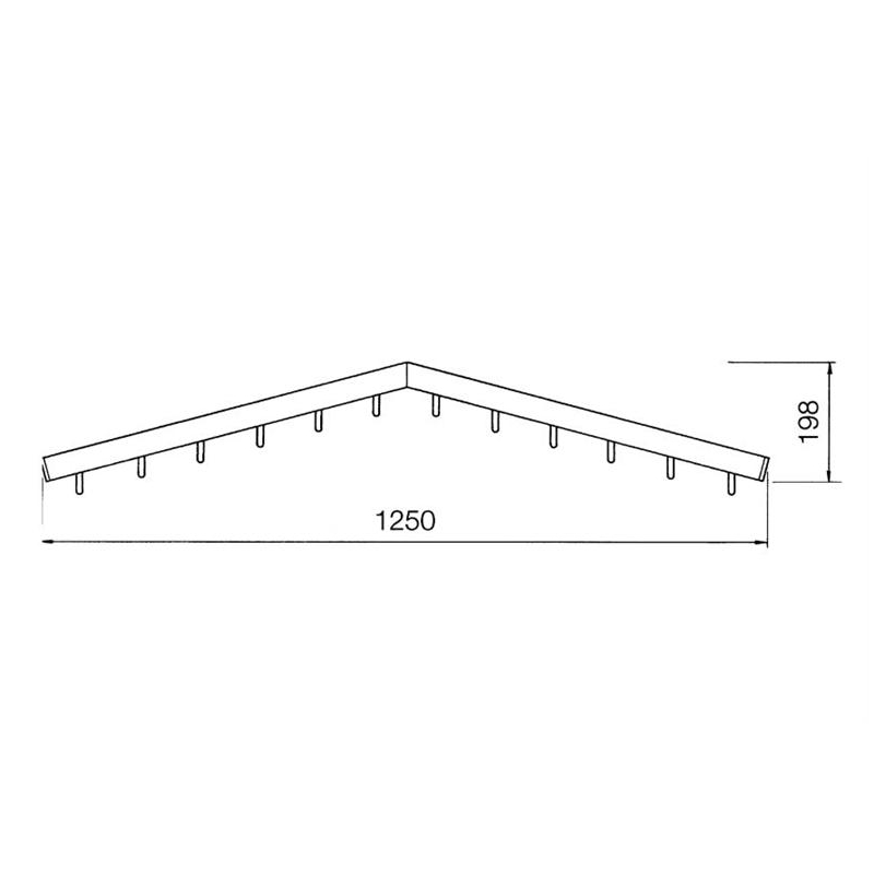 Penderie pour chambres froides en Aluminium avec Finition E6/EV1 - CHB-3061-852 - Linum