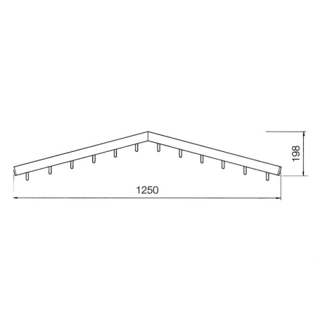 Penderie pour chambres froides en Aluminium avec Finition E6/EV1 - CHB-3061-852 - Linum