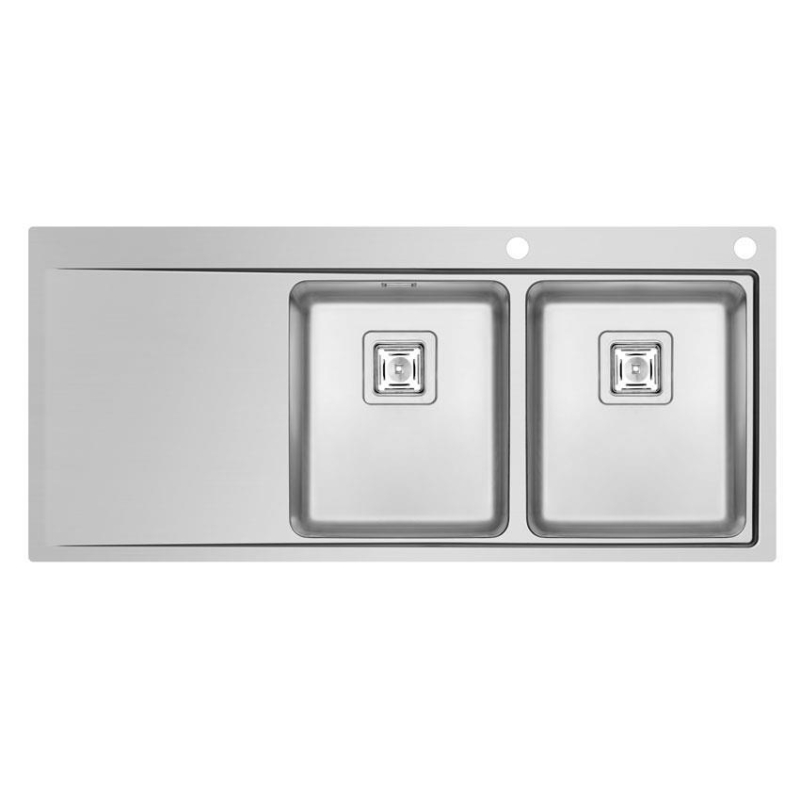 &Eacute;vier Maronia Double Cuve avec &Eacute;gouttoir Gauche - RDX-0121-000 - Linum