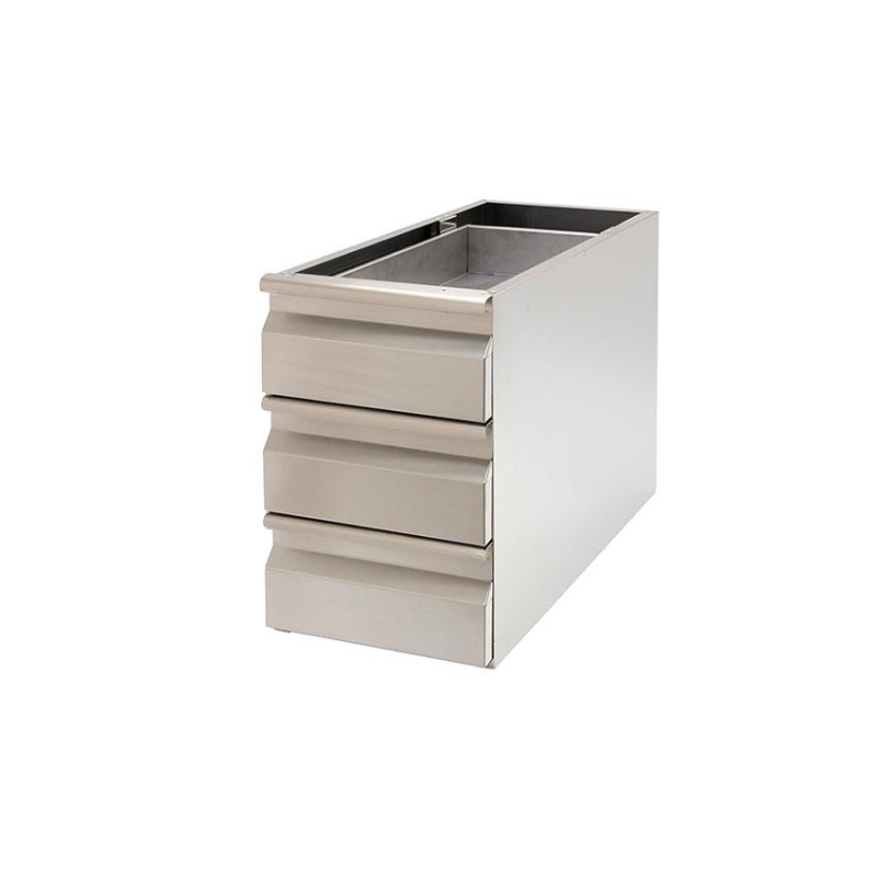 Coffret Neutre Inox 3 Tiroirs GN 1/1 - LIC-1370-841 - Linum
