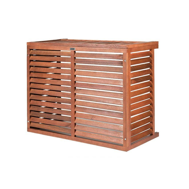 Caches et cages de protection pour clim Bois Trait&eacute; Large - ALX-5520-000 - Linum