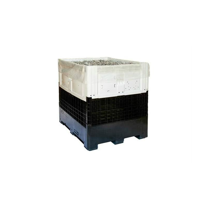 Caisse-palette repliable Smartbox Pleine - 1132 L - Linum