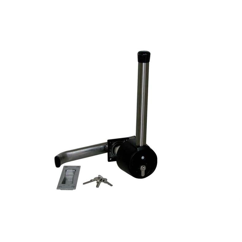 Fermeture POS pour Panneau de 80mm avec Poign&eacute;e Int&eacute;rieure - POS-4008-000 - Linum
