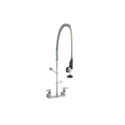 Douchette de Pr&eacute;lavage Bi-Trou Montage Mural - LKE-3440-000 - Linum