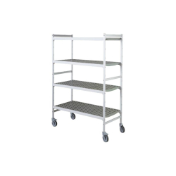 Rayonnage Mobile Pratique 4 Niveaux - FWA-4570-000 - Linum