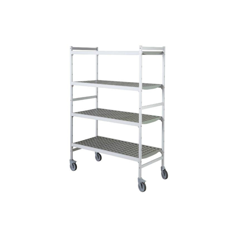 Rayonnage Mobile Pratique 4 Niveaux - FWA-4570-000 - Linum