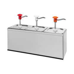 Distributeur de sauce en inox avec volume ajustable - KSD-2030-000 - Linum
