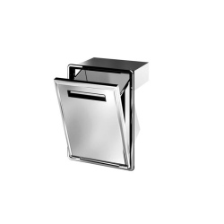 Poubelle &agrave; D&eacute;chets Inox avec Ouverture Anti-Vapeur - RAU-1300-000 - Linum