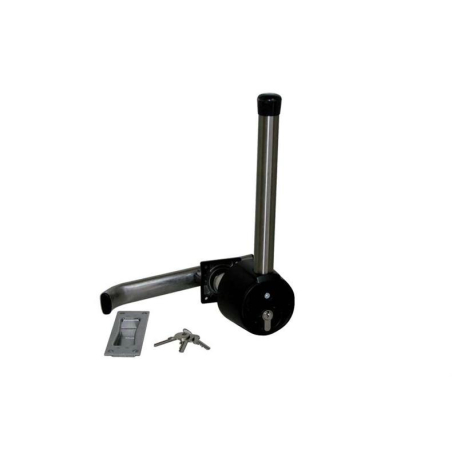 Fermeture chambre froide avec poign&eacute;e int&eacute;rieure et cl&eacute; - POS-4010-000 - Linum