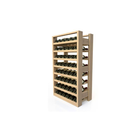 Casier &agrave; vin en bois 48 bouteilles - VSR-4280-000 - Linum