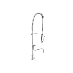 Douchette de pr&eacute;lavage Monotrou Inox 250mm - LKS-2510-000 - Linum