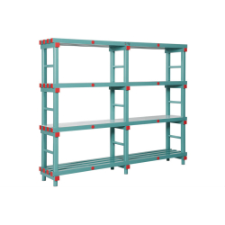 Rayonnage en plastique Robuste et Sans Cadmium - RAC-2004-040 - Linum
