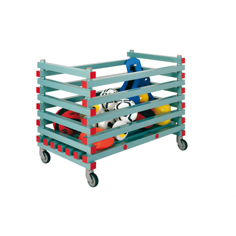 Chariot plastique pour accessoires Horizontal 1200x700x910 mm - RCR-0001-040 - Linum
