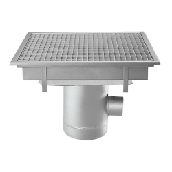 Siphon de sol en Inox Grande Capacit&eacute; - FMC-8205-000 - Linum