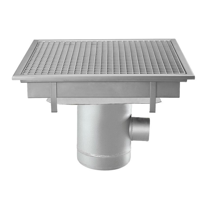 Siphon de sol en Inox Grande Capacit&eacute; - FMC-8205-000 - Linum