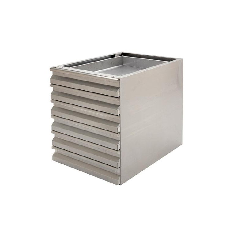Coffret Neutre Inox 6 Tiroirs GN1/1 - LIC-1670-841 - Linum