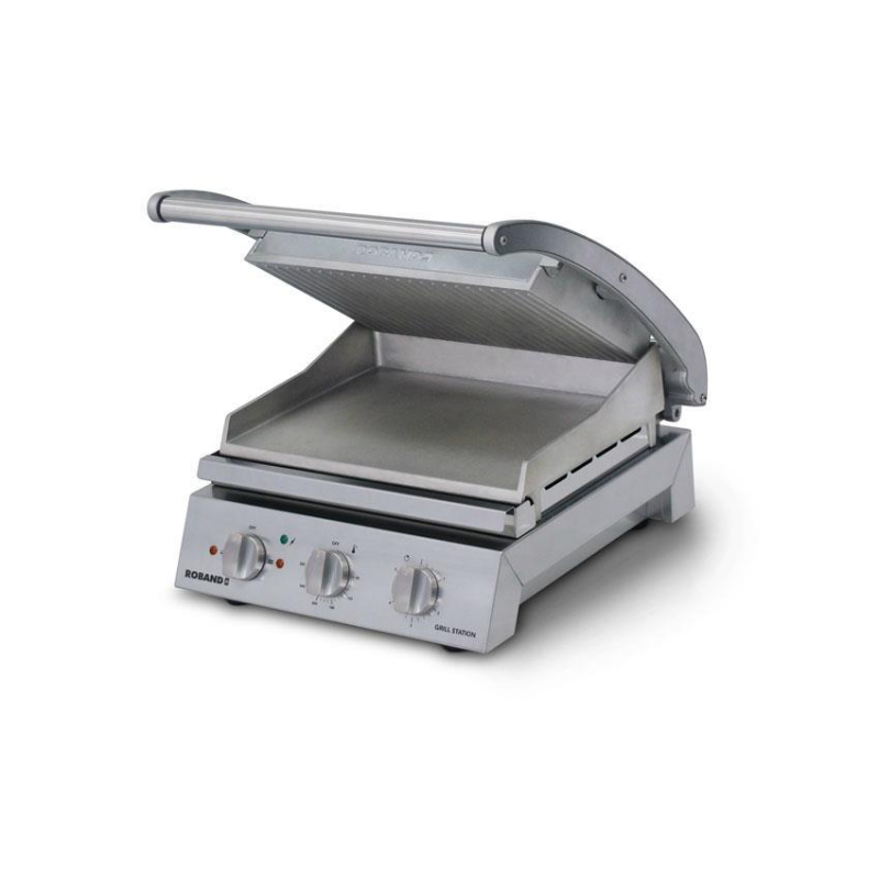 Grill Station pour 6 sandwiches - Plaque Sup&eacute;rieure Stri&eacute;e - ROB-3065-000 - Linum