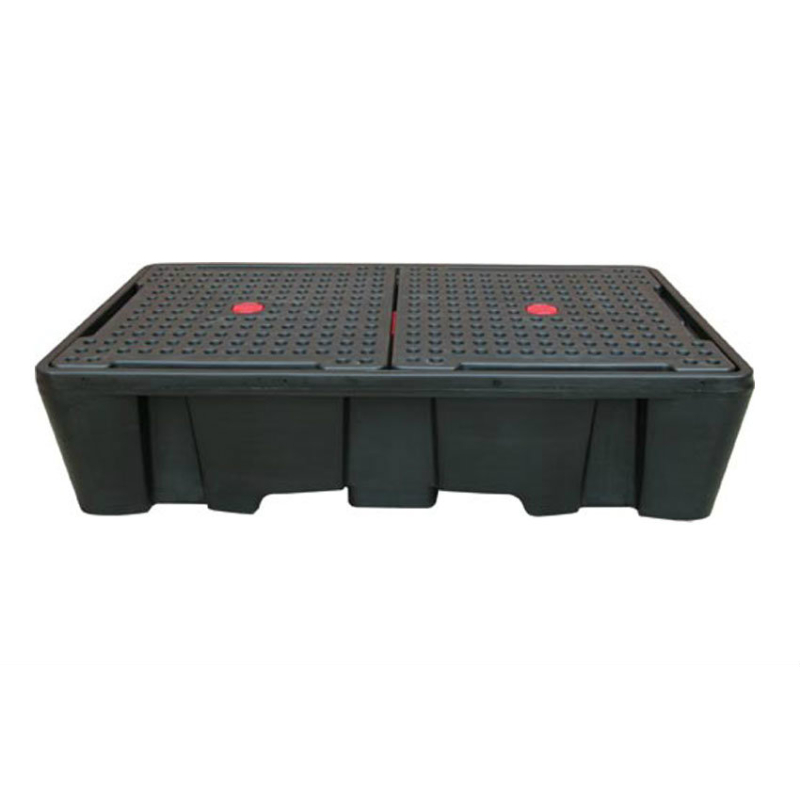 Bac de r&eacute;tention pour 2 IBC - 1130 L - REJ-2002-020 - Linum