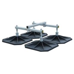 Support R&eacute;glable BIG FOOT HD CUBE - BFS-4601-000 - Linum