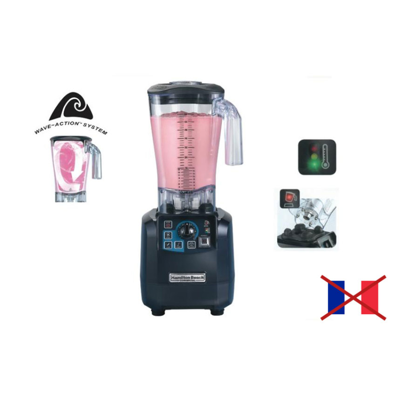 Blender Haute Performance 880W avec R&eacute;cipient Polycarbonate - HBC-2650-000 - Linum