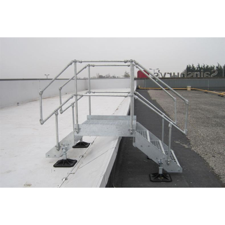 Plateforme s&eacute;curis&eacute;e d'acc&egrave;s 4-&eacute;tapes 1000mm - ALX-0004-000 - Linum
