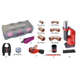 Outils de sertissage Kit de D&eacute;marrage avec 9 Inserts - CMM-9000-000 - Linum