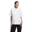 Veste chef Whites Boston manches courtes blanche S