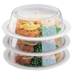 Couvre-assiette en polycarbonate