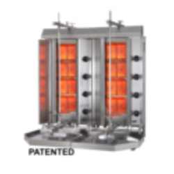 Kebabgrill (2x) 11.20kw - Potis RS MU - GD4/N D RSMU 2x