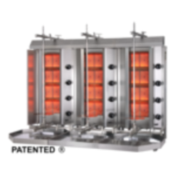 Kebabgrill (3x) 14kw - Potis RS MU - GD4/N D RSMU 3x