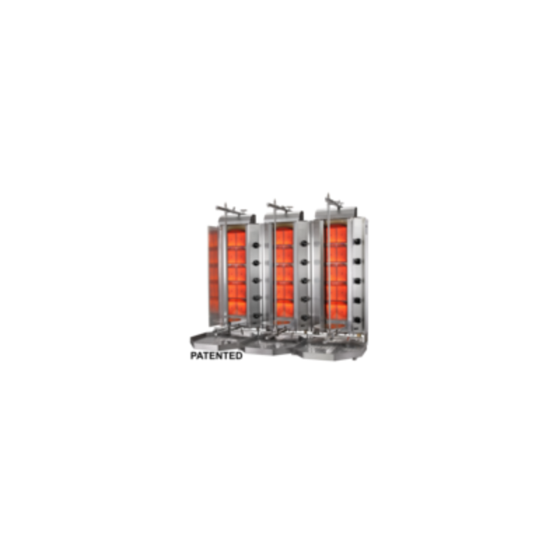 Kebabgrill (3x) 17.5kw - Potis RS MU - GD5/S D RSMU 3x