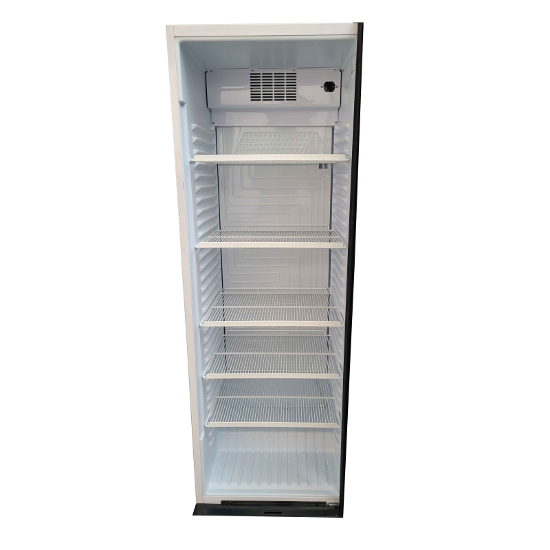Frigo Vitrine &agrave; Boissons 390L Blanc Avec Canopy - KBC 390