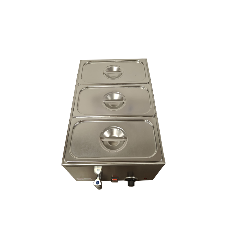 Bain-marie 1200W met kraan - GDBM165BT