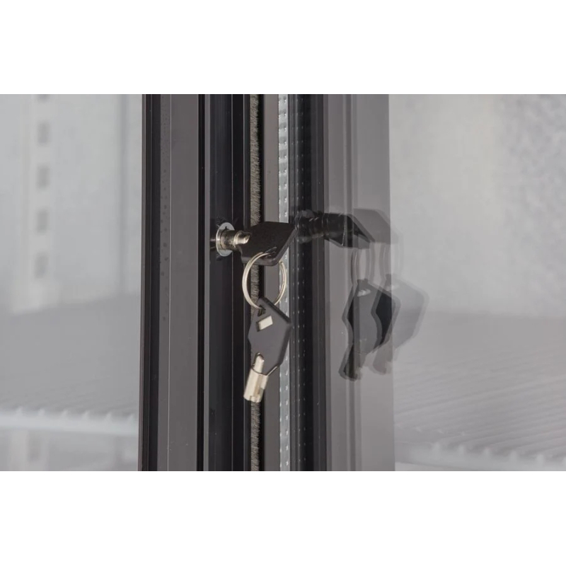 2 deurs led koelkast bar