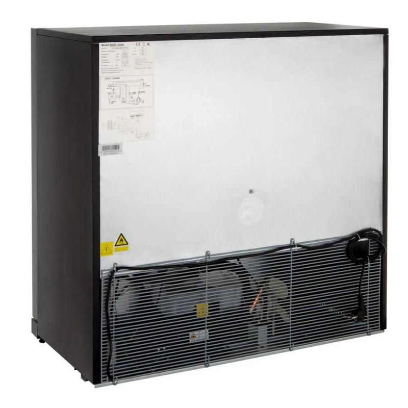 2 deurs led koelkast bar