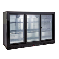 Horeca barkoeling met 3 glazen schuifdeuren 289L