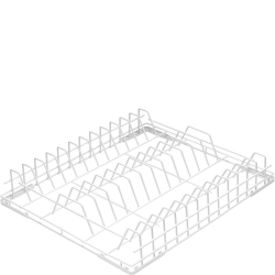 Panier pour 24 assiettes &Oslash; 260mm, dim. 600x500mm - SMEG - WB60D01