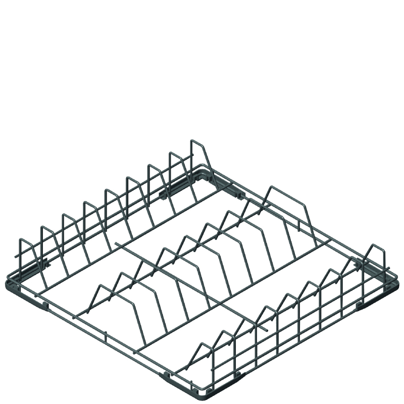 Panier pour 18 assiettes &Oslash; 315mm, dim. 500x500mm - SMEG - WB50D01