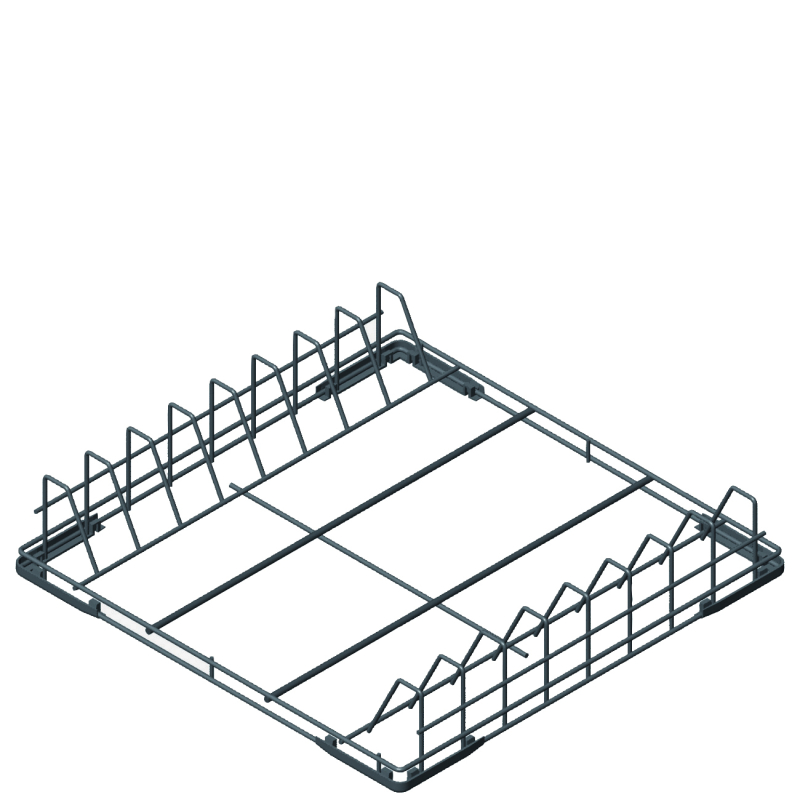 Panier pour 5 plateaux 600x400mm, dim. 600x500mm - SMEG - WB60T03