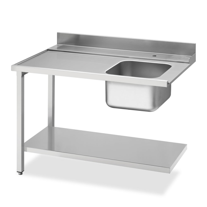 Table d'entr&eacute;e en 1200 mm, c&ocirc;t&eacute; gauche - SMEG - WT51200SL