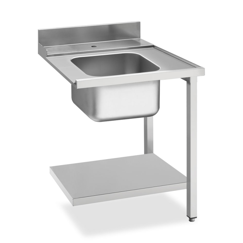 Table d'entr&eacute;e en 700 mm, c&ocirc;t&eacute; droit - SMEG - WT5700SR