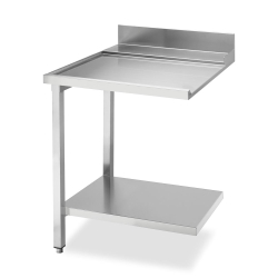 Table de sortie en 700 mm, c&ocirc;t&eacute; gauche - SMEG - WTX5700L
