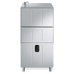 Lave-batterie, Topline, 600x700, pompe de vidange, Dimensions
 800x865x2095 mm - SMEG - UW6070DPS