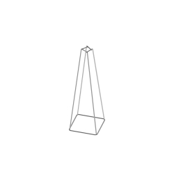 Insert pour poches &agrave; douille, dim. (LxPxH) 140x140x140mm, pour lave-batteries - SMEG - WH00B01
