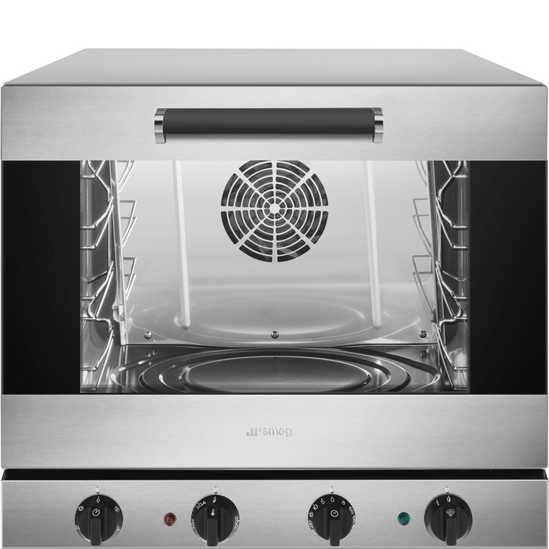 Four multifonction inox (4 fonctions dont Chaleur tournante et Gril 2,7 kW) Capacit&eacute; 4 plaques, Contr&ocirc;le &eacute;lectrom&eacute;canique, Syst&egrave;