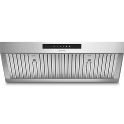 Hotte professionnelle en inox pour fours ALFA420/625/1035 - SMEG - K4610X