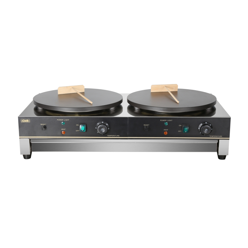 Professionele elektrische cr&ecirc;pemaker dubbel - GDCM02